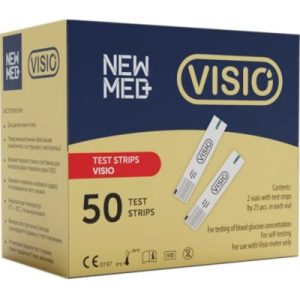 Тест-смужки NEWMED VISIO, 50 шт.