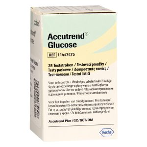 Тест-смужки Accutrend Glucose, 25 шт.