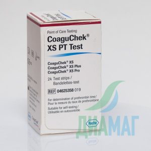 Тест-смужки CoaguChek XS, 24 шт.