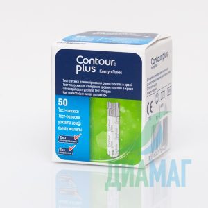 Тест-смужки Contour Plus, 50 шт.