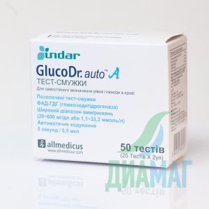 Тест-смужки GlucoDr. auto, 50 шт.
