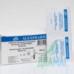 Серветка медична спиртова 100 штук (30х65мм) - 2