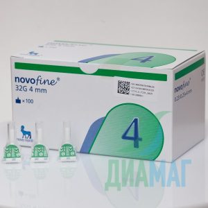 Голки для шприц-ручок Novofine 4 мм, 100 шт.