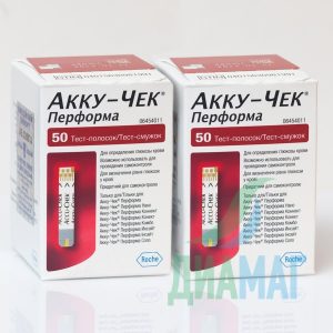 Тест-смужки Accu-Chek Performa, 100 шт.