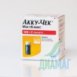Ланцети Accu-Chek Fastclix, 100+2 шт. - 1