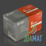 Голки для шприц-ручок BD Micro-Fine Plus 6 мм, 100 шт. - 3