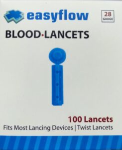 Ланцети універсальні Easyflow, 100 шт.